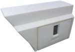 Underbody Ute tool box White Right Hand Side